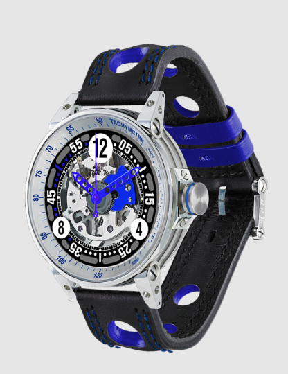 Replica BRM Watch V6-44 Men V6-44 Skeleton Blue Tachymeter Replica BRM Watch V6-44 Men V6-44 Skeleton Blue Tachymeter